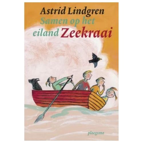 Astrid lindgren boeken: cover van samen op het eiland zeekraai