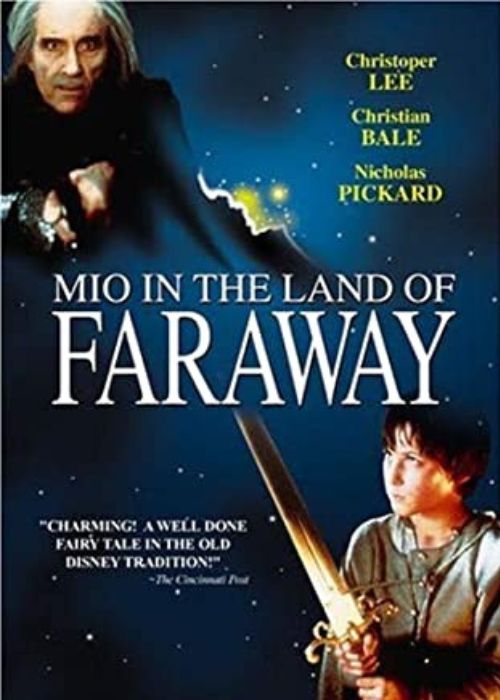 De poster van de Engelstalige film van Mio, mijn Mio genaamd Mio in the land of Faraway