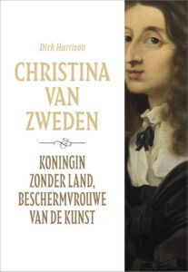 de cover van het boek christina van zweden van dick harrison