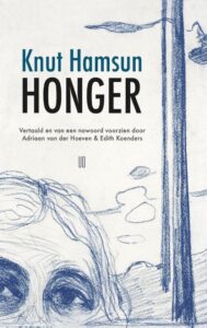 de cover van het noorse boek honger van knut hamsun