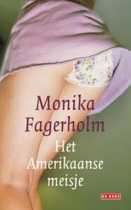 de cover van het boek amerikaans meisje monika fagerholm