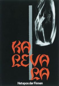 de cover van het finse boek Kalevala van Elias Lönnrot 