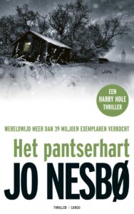 de cover van de noorse thriller het pantserhart van jo nesbo