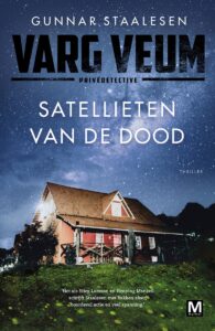 de cover van het noorse boek varg veum satellieten van de dood van gunnar staalesen