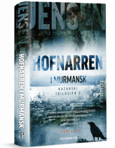 de cover van het boek de hofnar van moermansk jens henrik jensen kazinski 2
