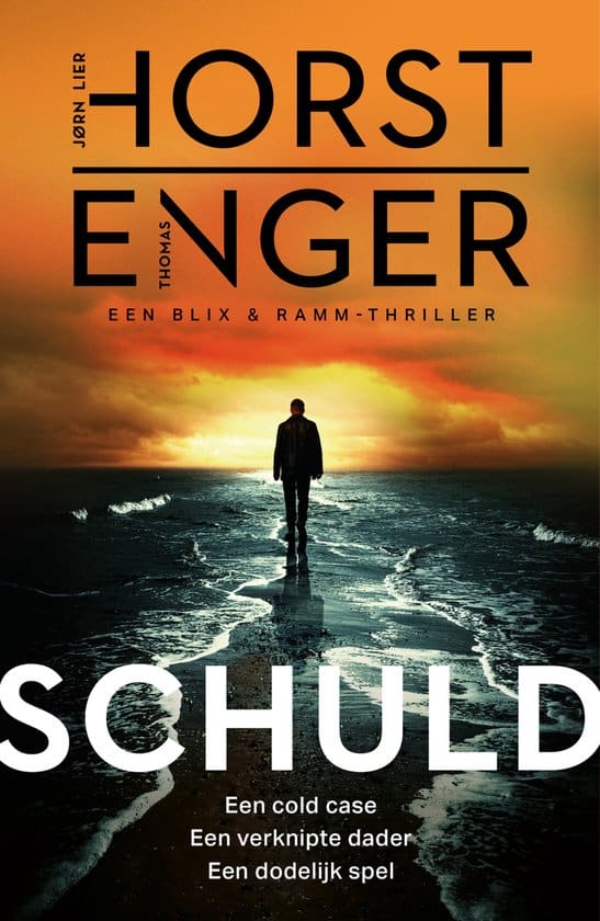de cover van de scandinavische thriller Blixx en Ramm 5 Schuld van Horst en Enger