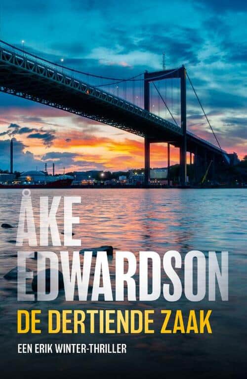 de cover van de scandinavische thriller Erik Winter 13 de dertiende zaak van Åke Edwardsson