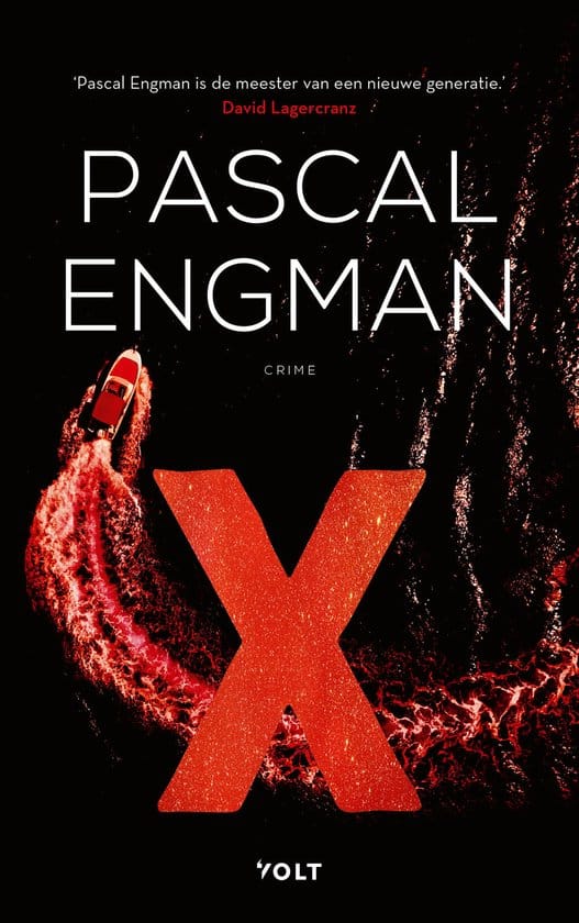 de cover van de scandinavische thriller vanessa frank 5 X van Pascal Engman
