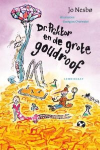 de cover van het boek Dr Proktor en de grote goudroof van Jo Nesbø