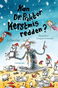 de cover van het boek Kan dr. proktor kerstmis redden van jo nesbo