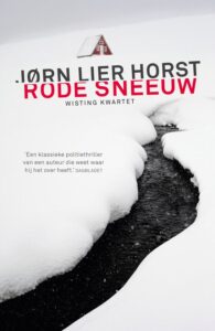 de cover van het boek wisting kwartet rode sneeuw van jorn lier horst