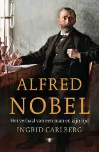 De cover van de Alfred Nobel biografie