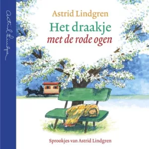 de cover van het boek Het draakje met de rode ogen van Astrid Lindgren