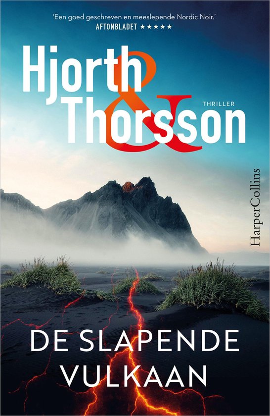 de cover van de slapende vulkaan van hjorth thorsson